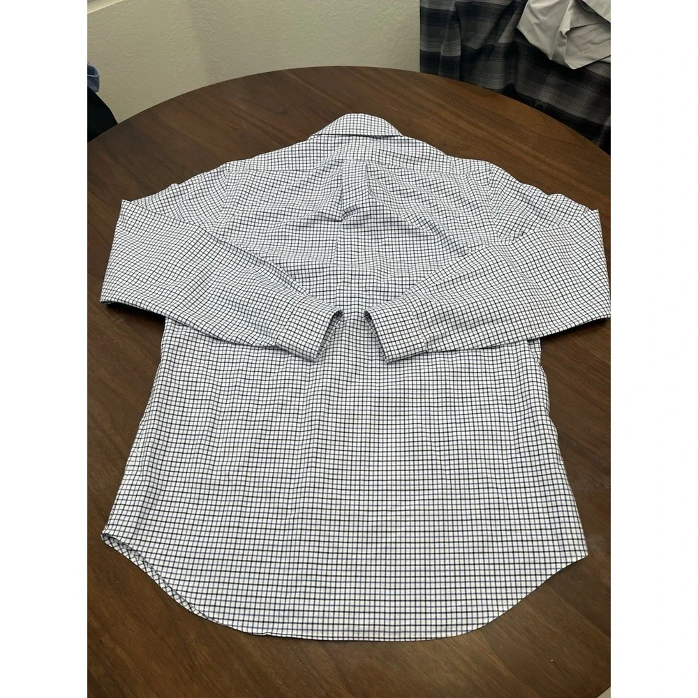 Polo Ralph Lauren Men's Shirt M Plaid L/S Classic Fit Button Down Flesh Pony